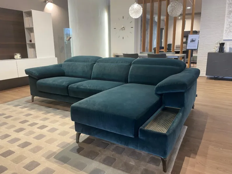 Divano Con penisola modello Allin di Felis in offerta