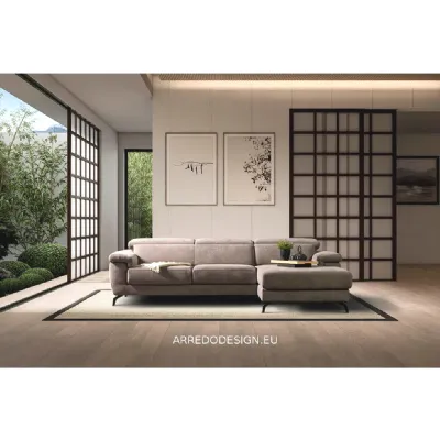 Divano Con penisola Bradley Gamma in Offerta Outlet a 1775 Euro