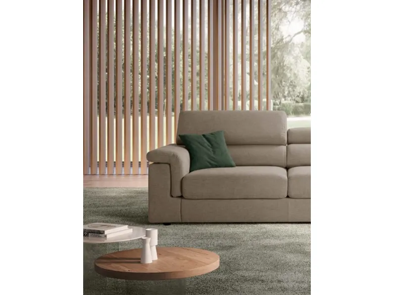 Divano moderno tessuto Kay 265 x 165 di Excò con sconto del - 22%