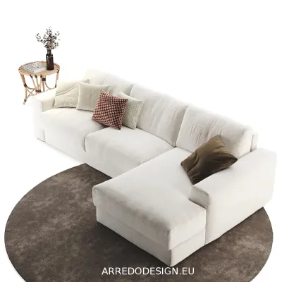 Divano design tessuto Morbidone di Family bedding con sconto del - 30%