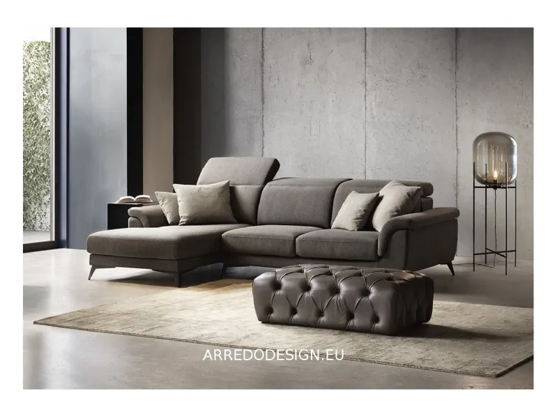 Divano in Tessuto stile design modello Nevers scontato - 30%