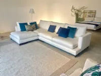 Divano Simposio divano ad angolo con chaise longue in Tessuto sfoderabile  di Dhome scontato 40%