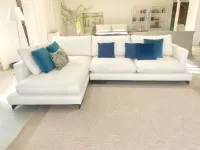 Divano Simposio divano ad angolo con chaise longue in Tessuto sfoderabile  di Dhome scontato 40%