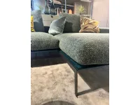 Divano in Tessuto stile design modello Steel scontato - 40%
