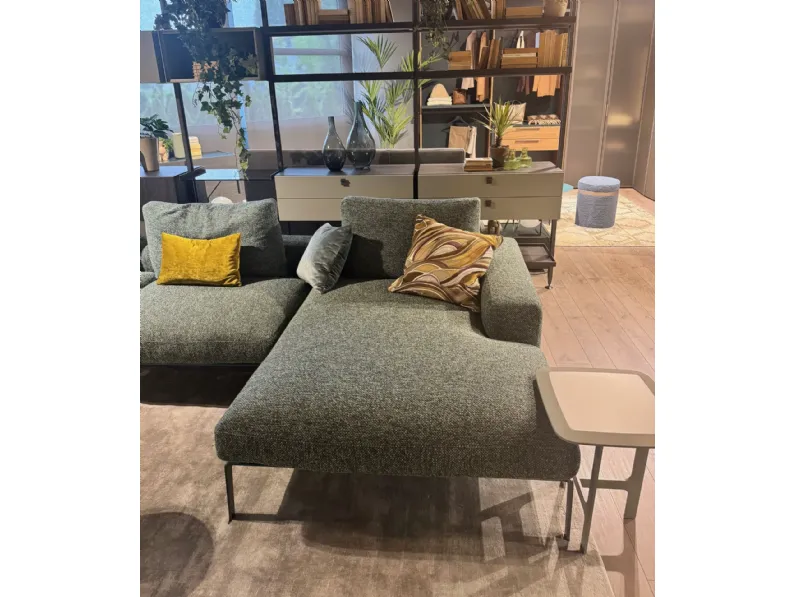 Divano in Tessuto stile design modello Steel scontato - 40%