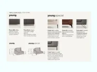 Divano Samoa Young PREZZI OUTLET sconto 35%