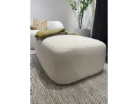 Divano lineare Cv 125 poggiapiedi kave home Collezione esclusiva in OFFERTA - 20%