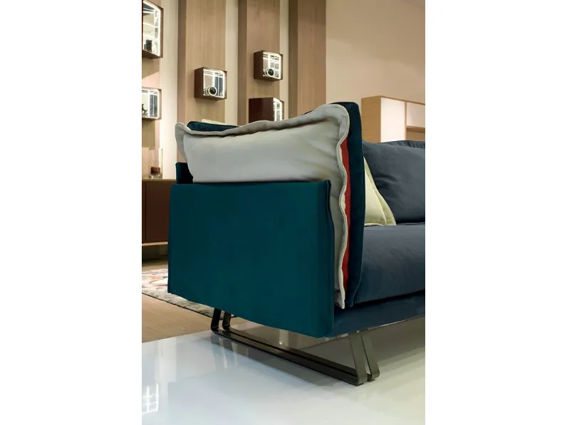 Divano Md work Divano design piuma luxury teknonabuk PREZZI OUTLET sconto 40%