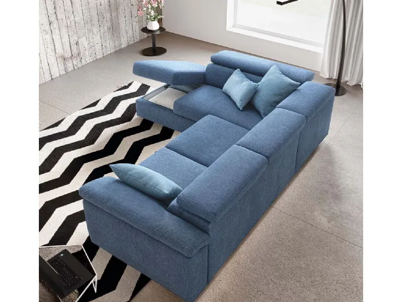 Divano in Tessuto stile moderno modello Adela scontato - 35%
