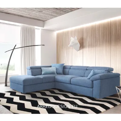 Divano in Tessuto stile moderno modello Adela scontato - 35%