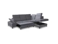 Divano letto con contenitore in Tessuto Md work a prezzo scontato