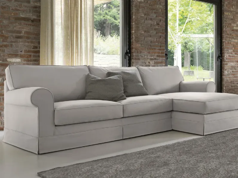 Divano in Tessuto stile classico modello Prince scontato - 35%