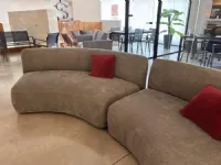 Divano Blossom tessuto in misto piuma  Novamobili a prezzo Outlet
