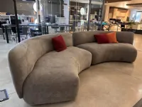 Divano Blossom tessuto in misto piuma  Novamobili a prezzo Outlet