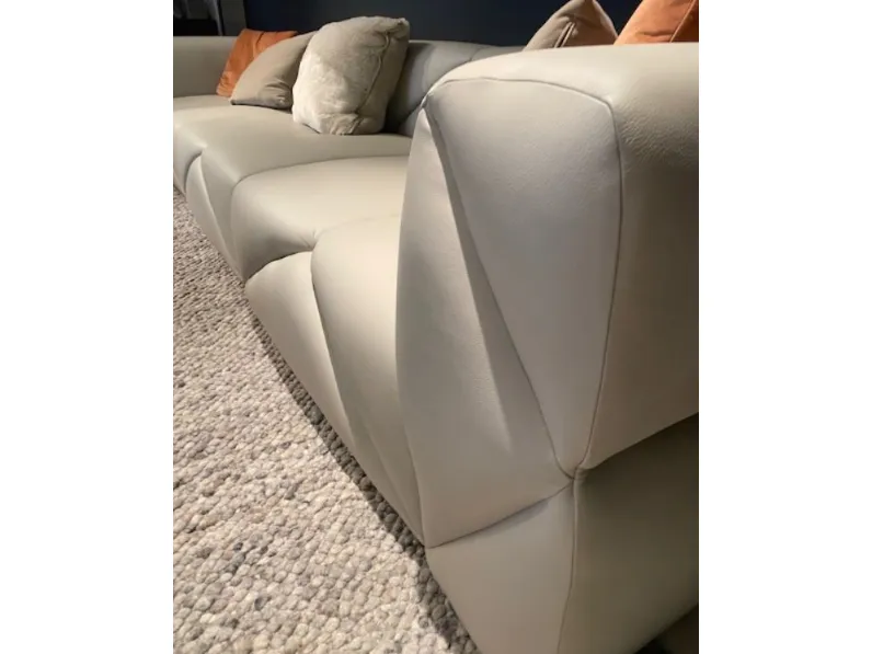 Divano completo luxury italian pelle di Md work in stile design in Offerta Outlet