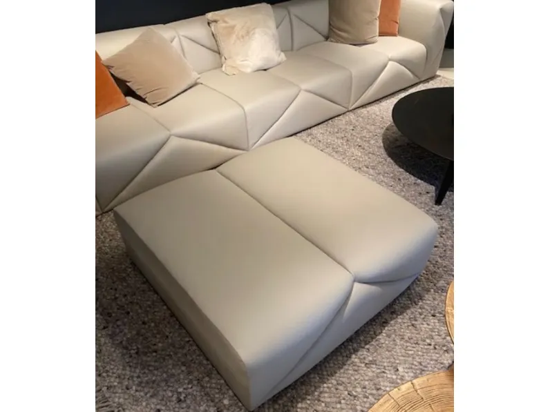 Divano completo luxury italian pelle di Md work in stile design in Offerta Outlet