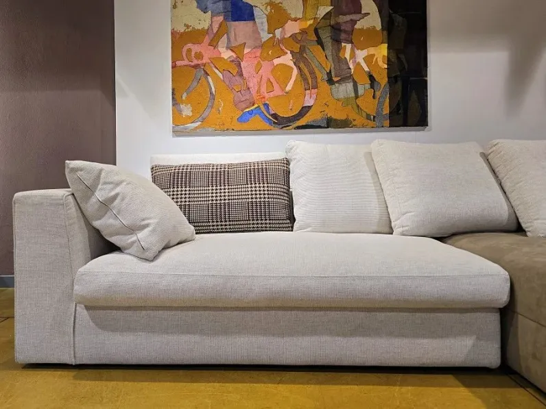 Divano flexstyle butterfly new york  tessuto in misto piuma  Flexstyle a prezzo scontato