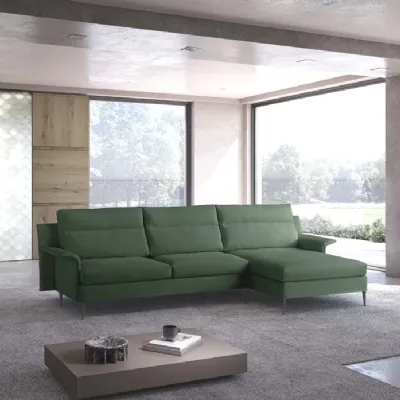 Divano Detar 272 x 155 tessuto in poliuretano  Excò in Offerta Outlet