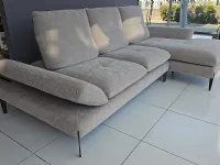 Divano angolare monnalisa di Nicoletti home in stile moderno a prezzo Outlet