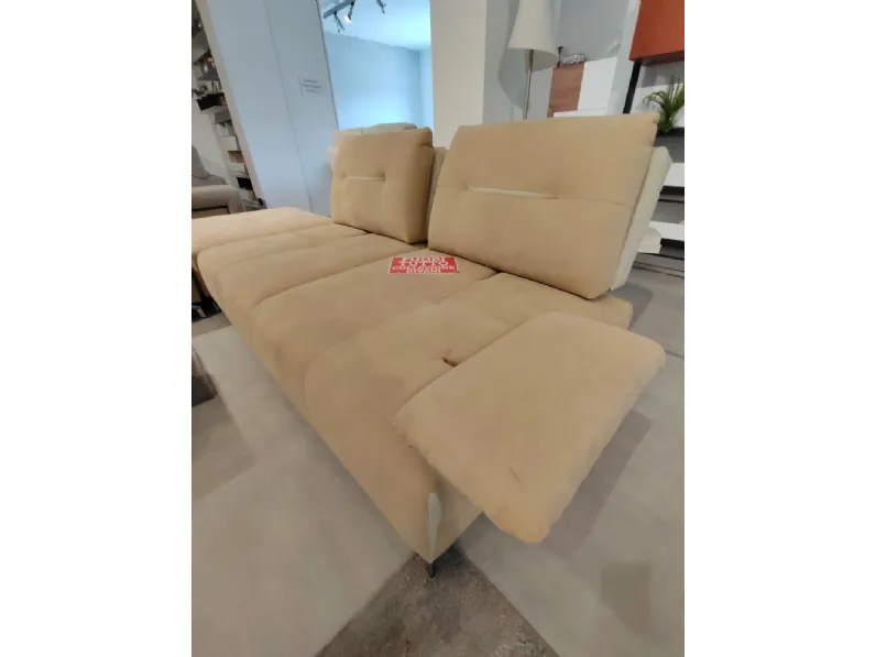 Divano componibile modello clan microfibra in poliuretano  Artigianale in Offerta Outlet