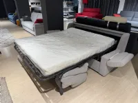 Divano letto lisbona tessuto in poliuretano  Artigianale a prezzo Outlet