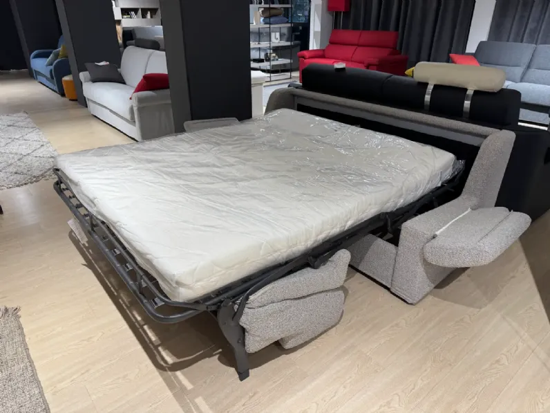 Divano letto lisbona tessuto in poliuretano  Artigianale a prezzo Outlet