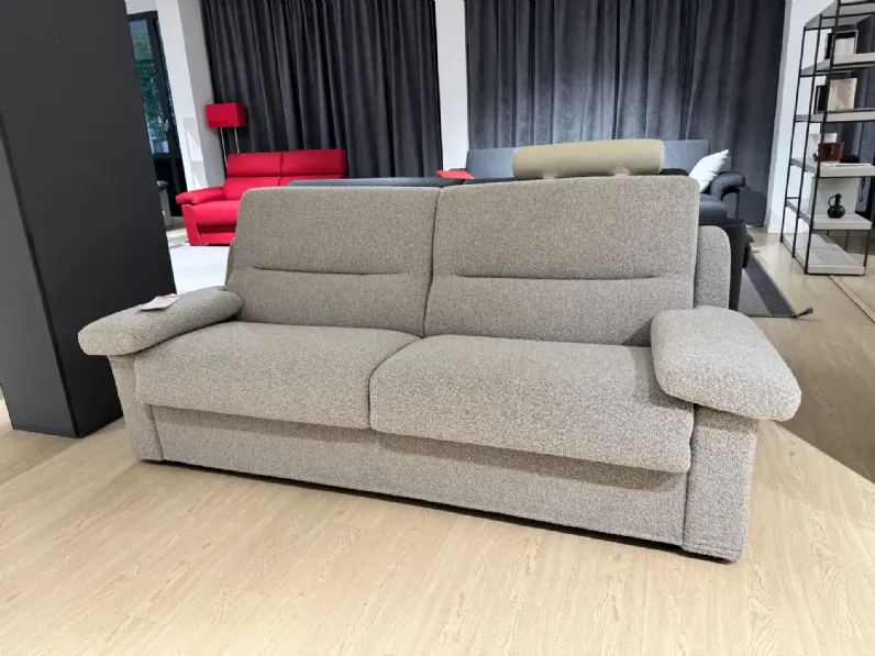 Divano letto lisbona tessuto in poliuretano  Artigianale a prezzo Outlet