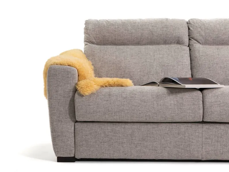 Divano design tessuto Divano letto materasso  h17 memory t di Md work con sconto del - 45%