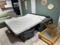 Divano letto mod ibis in Tessuto sfoderabile  di Artigianale scontato 20%