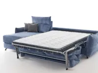 Divano Letto con penisola modello Divano letto napoli con penisola di Hopplà con forte sconto