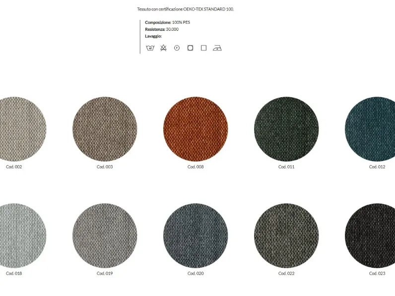 Divano modello togo tessuto in poliuretano  Le comfort in Offerta Outlet