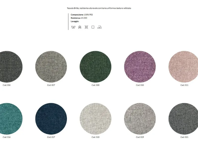 Divano modello togo tessuto in poliuretano  Le comfort in Offerta Outlet