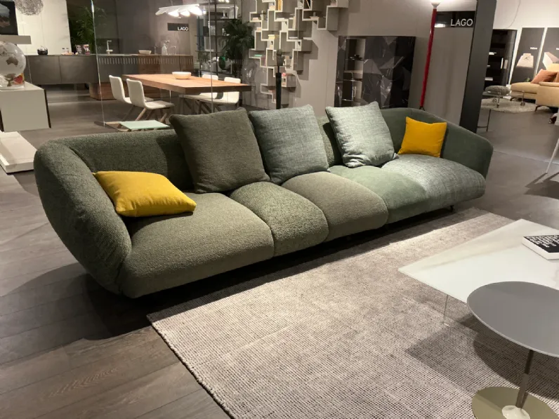 Divano in Tessuto stile design modello Divano now scontato - 43%