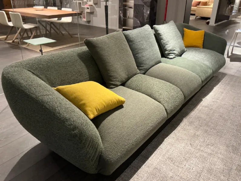 Divano in Tessuto stile design modello Divano now scontato - 43%