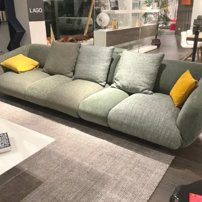 Divano in Tessuto stile design modello Divano now scontato - 43%