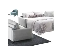 Divano Liss cut tessuto in piuma  Family bedding a prezzo Outlet