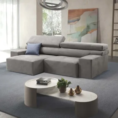 Divano in Tessuto stile moderno modello Gigolò 240 x 110 scontato - 22%