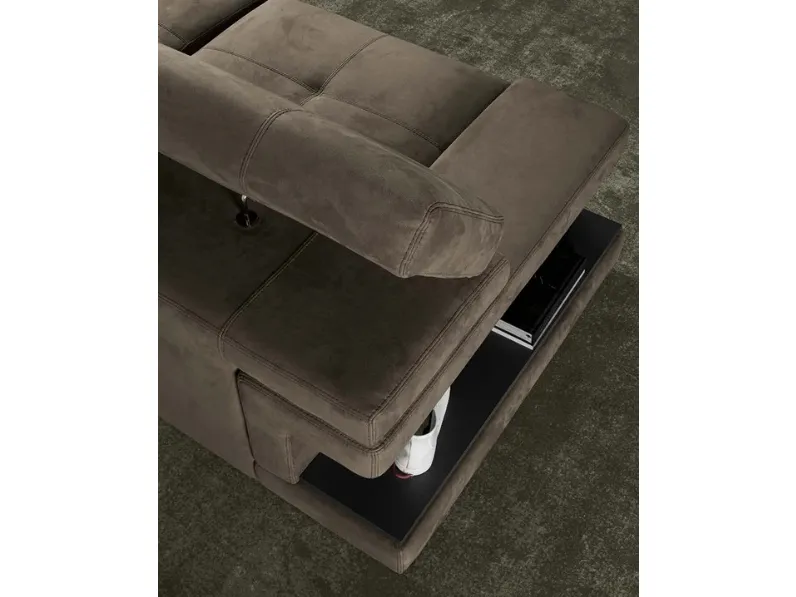 Divano in Tessuto stile moderno modello Gigolò 300 x 110 scontato - 22%