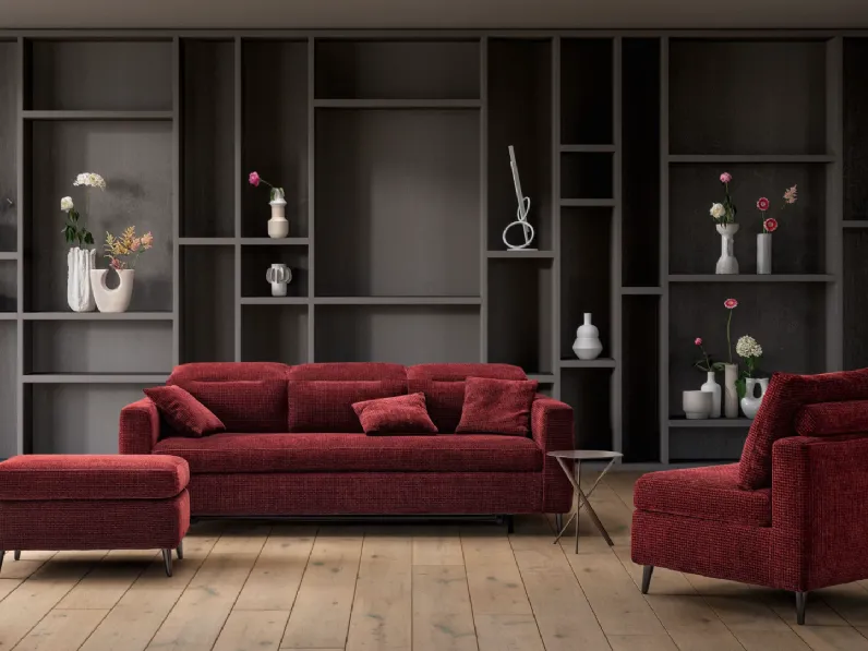 Divano Giostra in Tessuto sfoderabile  di Artigianale scontato 25%