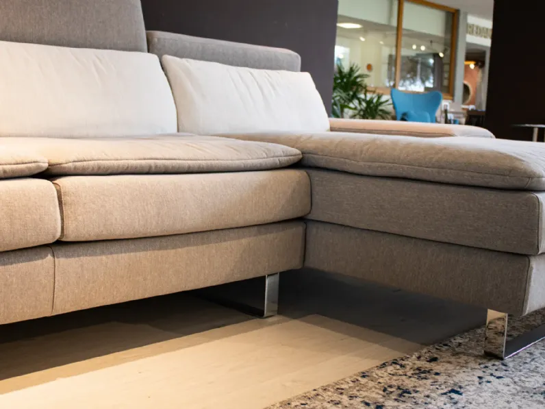Divano Con penisola Gordon Morbidline salotti in Offerta Outlet a 2303 Euro
