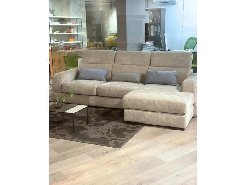Divano Con penisola modello Graffiti di Le comfort con forte sconto
