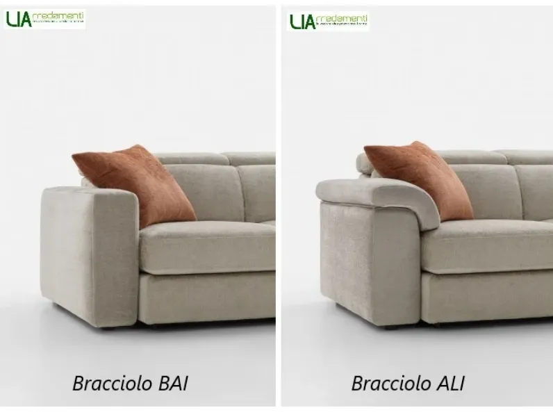 Divano Le comfort Hill double PREZZI OUTLET sconto 35%