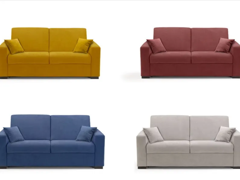 Divano in Tessuto stile design modello Alfa scontato - 36%
