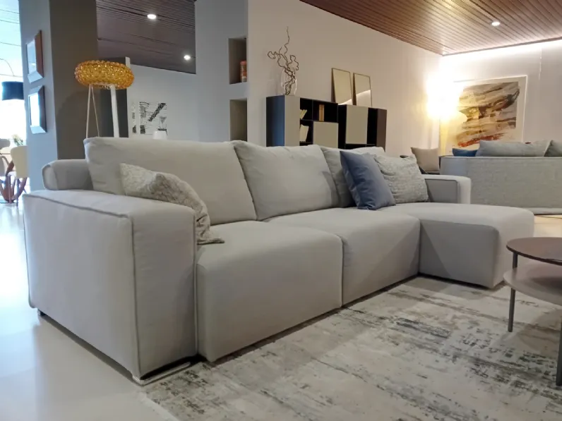 Divano design tessuto Divano mod charlie di Biba salotti con sconto del - 30%