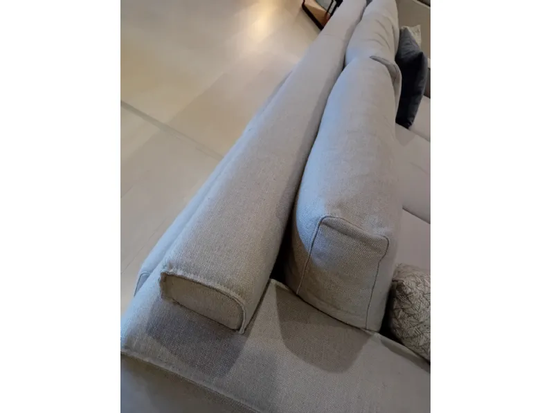 Divano design tessuto Divano mod charlie di Biba salotti con sconto del - 30%