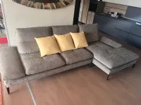 Divano Con penisola modello Monnalisa di Nicoletti home a prezzi outlet