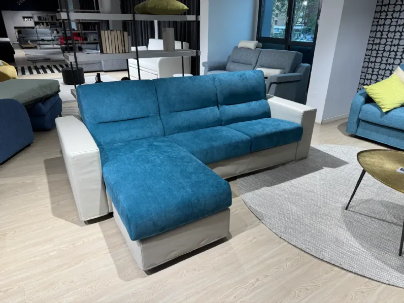 Divano in Tessuto stile moderno modello Divano letto compatto scontato - 20%