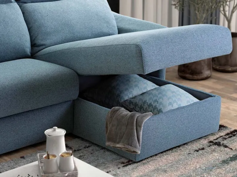 Divano moderno tessuto Divano letto luxury materasso da 18 cm di Md work con sconto del - 45%