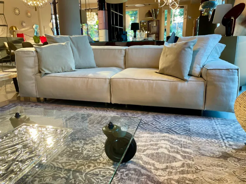 Divano da 3 posti modello Neowall di Living divani scontato