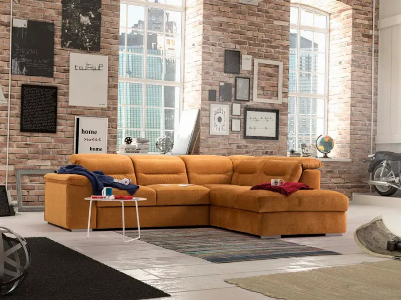 Divano Letto modello  prado con letto estraibile di Md work in offerta